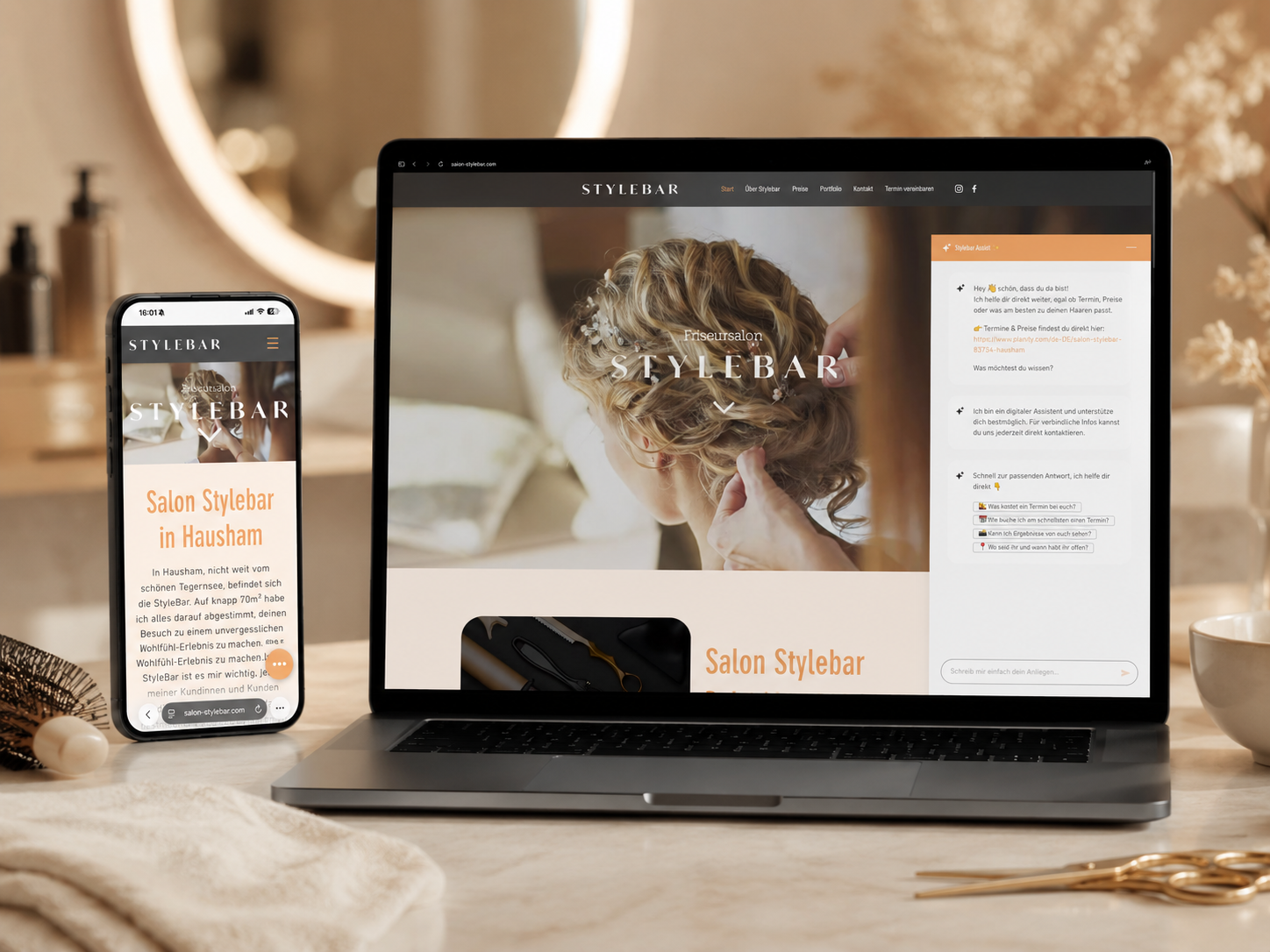 Website-Mockup