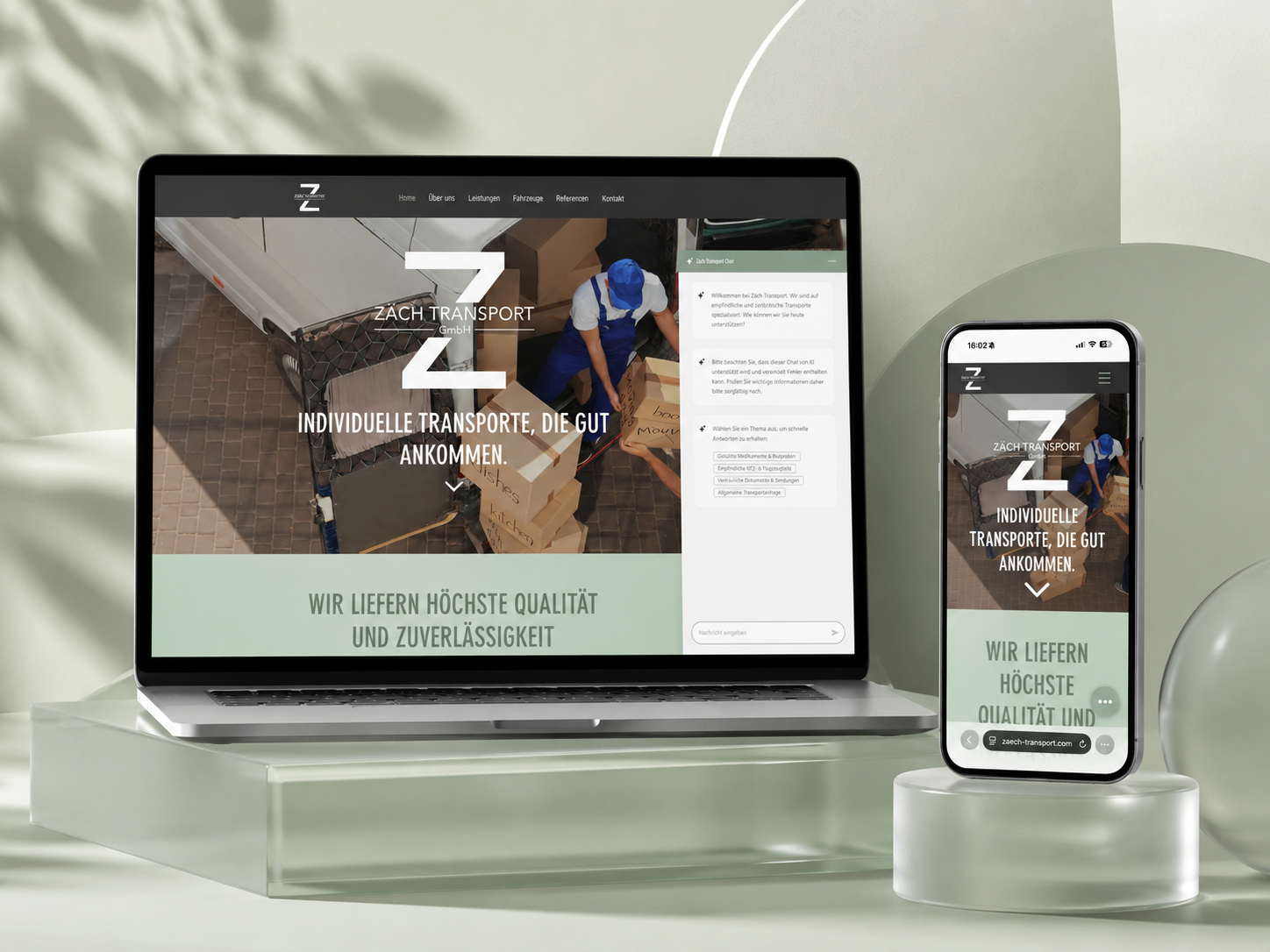 Zäch Transport – Transport & Logistik